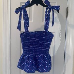 Lilly Pulitzer Rivera Smocked Top   GUC